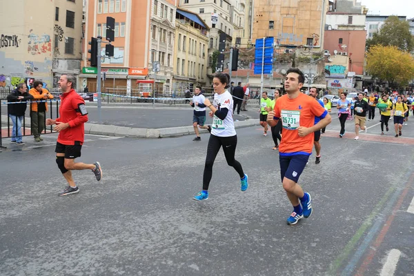 39-й Стамбульский марафон — стоковое фото