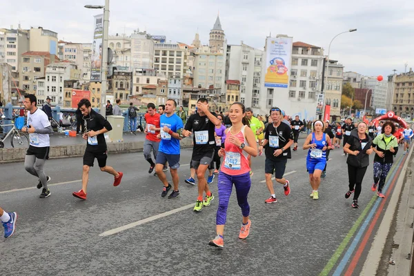 39 이스탄불 마라톤 — 스톡 사진
