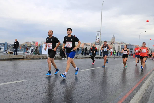 39th maraton Istanbul — Zdjęcie stockowe