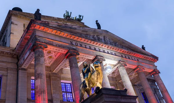 Konzerthaus Berlin in Gendarmenmarkt square, Berlin, Germany — Stockfoto