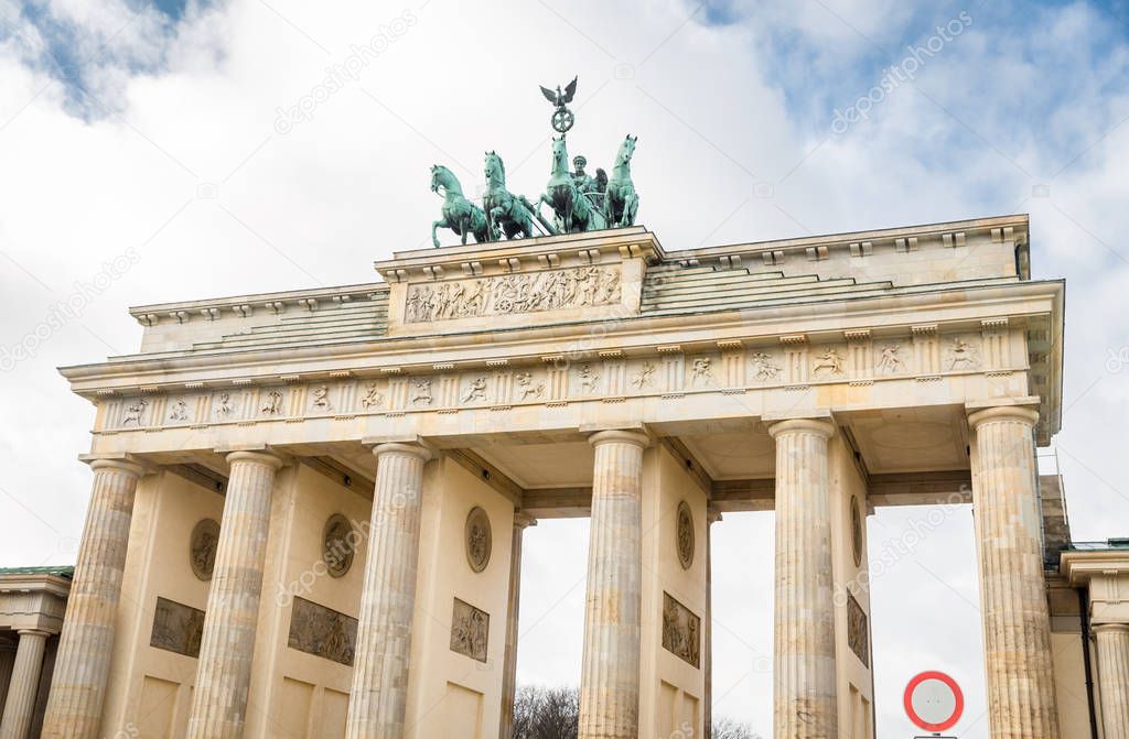 Brandenburg Gate in Berlin, Germany