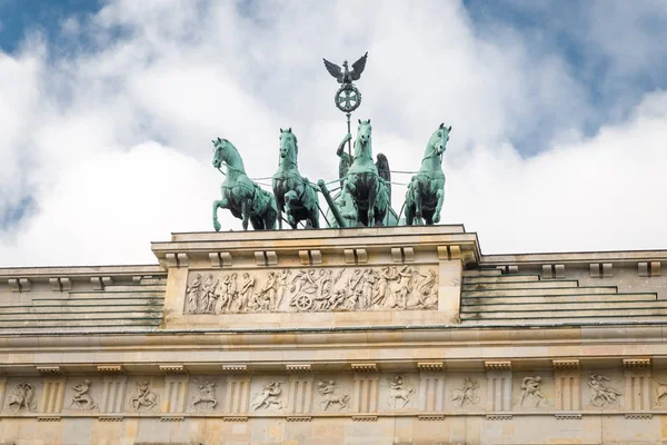 Brandenburg gate à Berlin, Allemagne — Photo