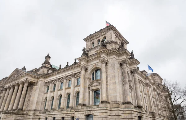 Parlement allemand, bâtiment du Reichstag à Berlin, Allemagne — Photo