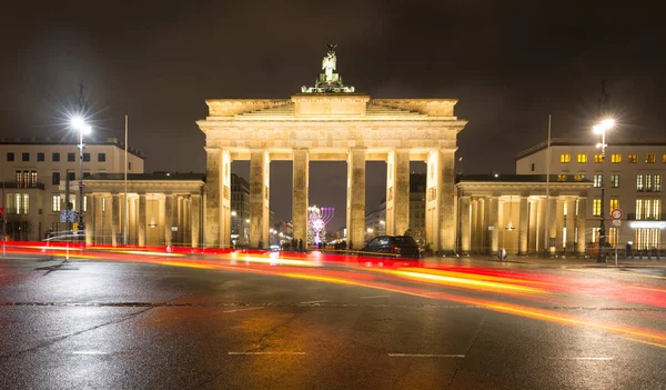 Cancello di Brandeburgo a Berlino, Germania — Foto Stock