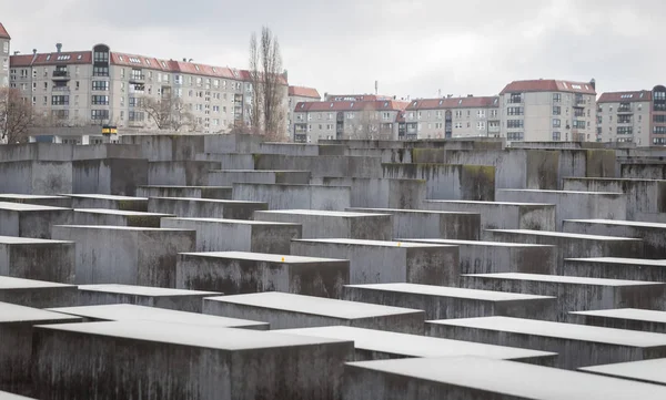 Пам "ятник вбитим євреям Європи в Берліні (Німеччина). — стокове фото