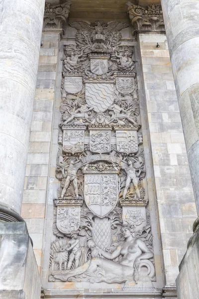 German parliament, Reichstag building in Berlin, Germany — Stock Photo, Image