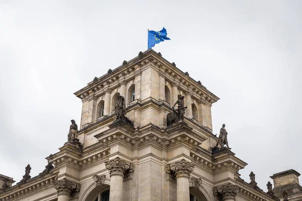 Německý parlament, Reichstagu v Berlíně, Německo — Stock fotografie