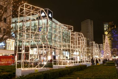 Noel zamanı Potsdamer, Berlin, Almanya