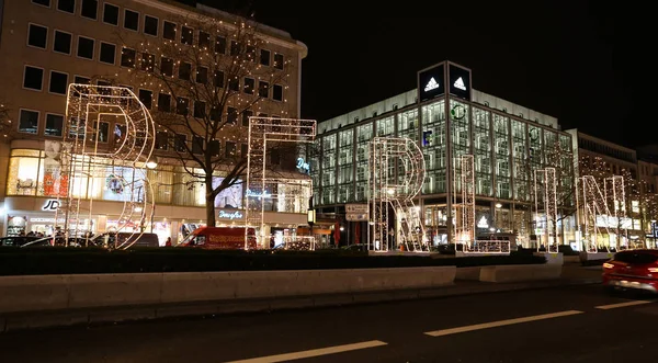 Potsdamer during Christmas in Berlin, Germany — Stock Photo, Image