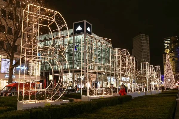 Noel zamanı Potsdamer, Berlin, Almanya