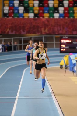 Türkiye Atletizm Federasyonu kapalı Atletizm rekor denemesi yarış