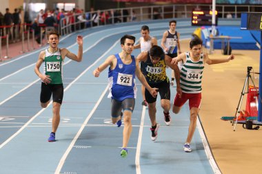 Türkiye Atletizm Federasyonu kapalı Atletizm rekor denemesi yarış