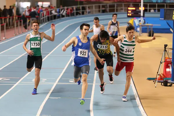 Federación Turca de Atletismo Indoor Athletics Record Attempt Race —  Fotos de Stock