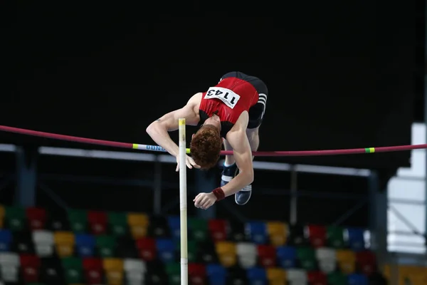 Hallen-Leichtathletik-Weltrekordversuch — Stockfoto