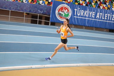 Türkiye Atletizm Federasyonu kapalı Atletizm rekor denemesi yarış