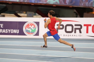 Türkiye Atletizm Federasyonu kapalı Atletizm rekor denemesi yarış