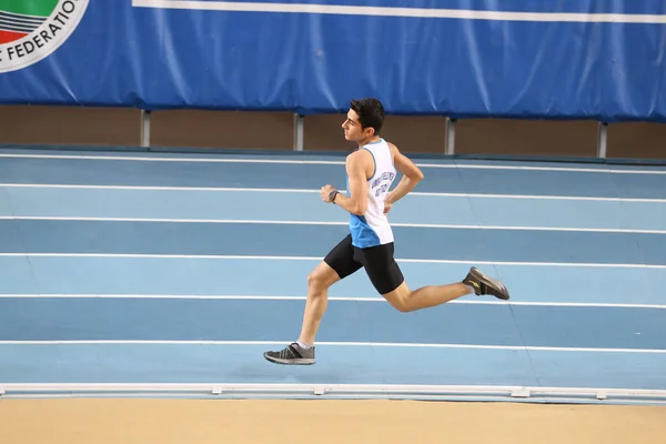 Federazione Atletica Turca Indoor Atletica Gara da record — Foto Stock