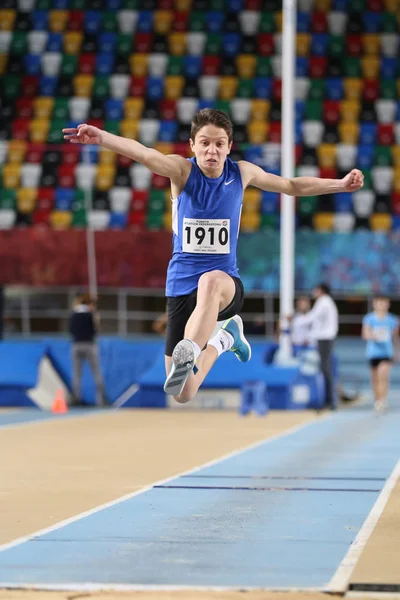 Turecký sportovní federace vnitřní Atletika pokus o rekord závodu — Stock fotografie