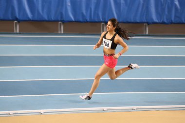Türkiye Atletizm Federasyonu kapalı Atletizm rekor denemesi yarış