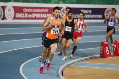 Türkiye Atletizm Federasyonu kapalı Atletizm rekor denemesi yarış