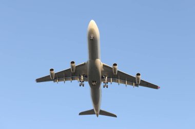 İniş uçak yaklaşım