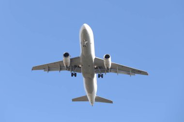 İniş uçak yaklaşım