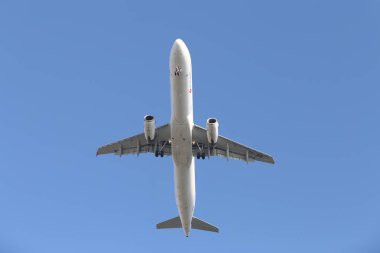 İniş uçak yaklaşım