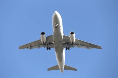 İniş uçak yaklaşım