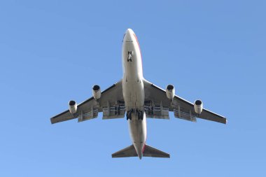 İniş uçak yaklaşım