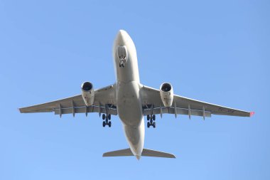 İniş uçak yaklaşım