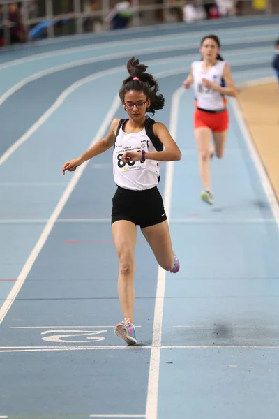 Campeonato Turco de Atletismo Indoor do Turkcell U20 — Fotografia de Stock