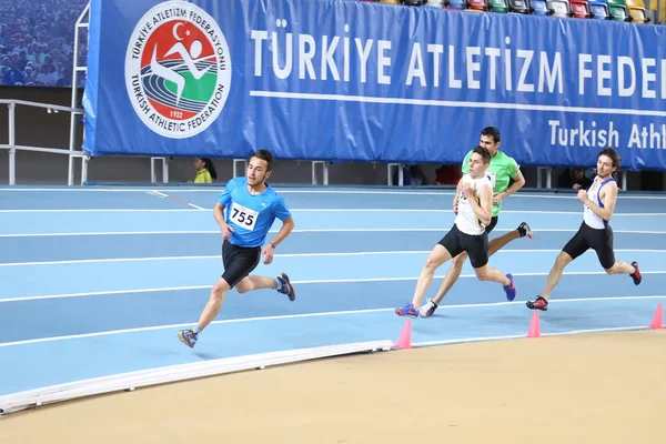 Championnats turcs d'athlétisme intérieur des moins de 20 ans Turkcell — Photo