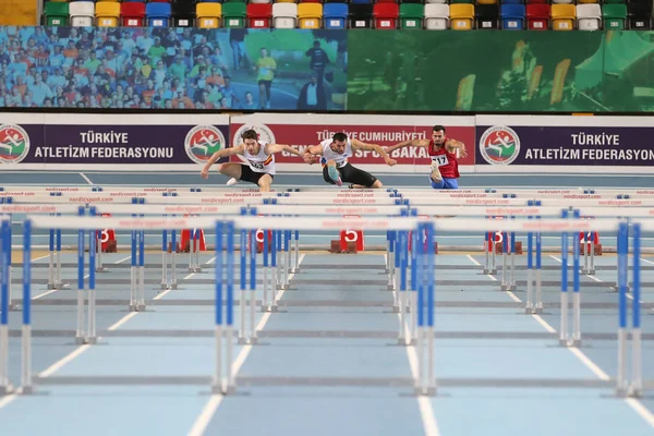 Turkcell Turkish U20 Indoor Athletics Championships — Stock Photo, Image