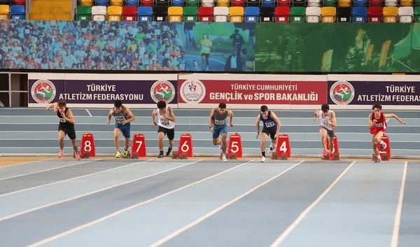 Turkcell turkiska U20 inomhus friidrott — Stockfoto