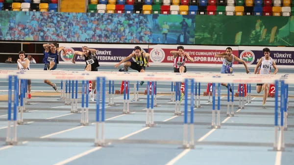 Campionati di atletica leggera Indoor U20 turco Turkcell — Foto Stock