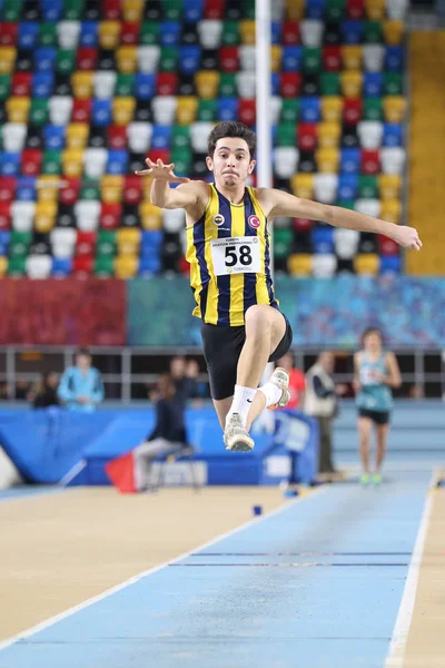 Campeonato Turco de Atletismo Indoor do Turkcell U20 — Fotografia de Stock