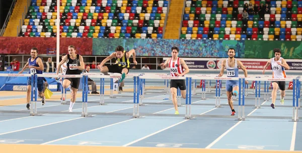 Campeonato Turco de Atletismo Indoor do Turkcell U20 — Fotografia de Stock