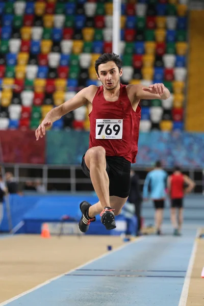 トゥルクセル トルコ U20 屋内陸上競技選手権大会 — ストック写真