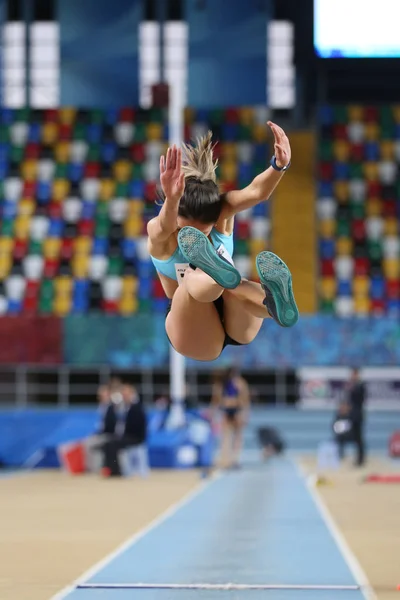 トゥルクセル トルコ U20 屋内陸上競技選手権大会 — ストック写真