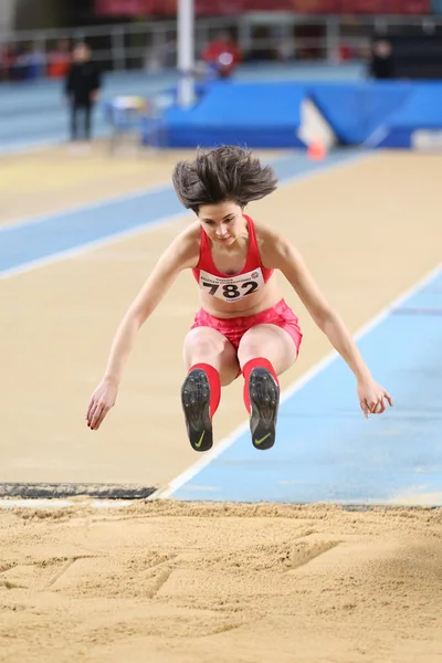 Campionati di atletica leggera Indoor U20 turco Turkcell — Foto Stock