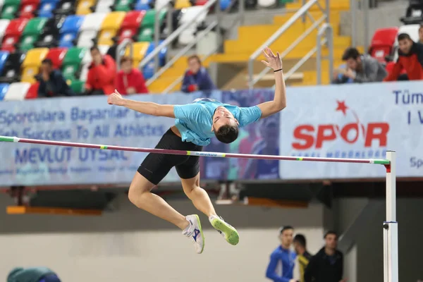 Campeonato Turco de Atletismo Indoor do Turkcell U20 — Fotografia de Stock