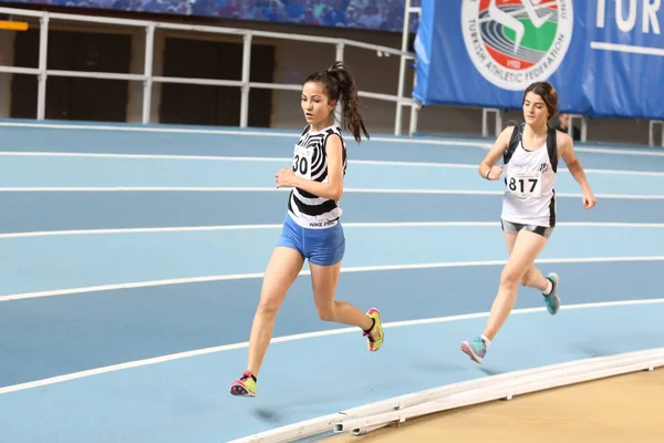 Turkcell Turkish U20 Indoor Athletics Championships — Stock Photo, Image