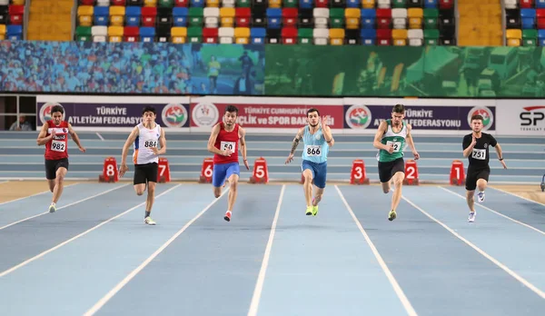 Campionati di atletica leggera Indoor U20 turco Turkcell — Foto Stock