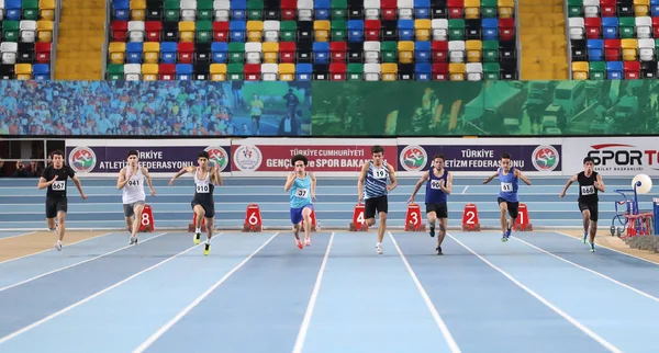Turkcell Campeonato Turco de Atletismo Indoor U20 — Foto de Stock