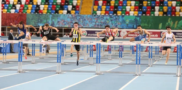 Campeonato Turco de Atletismo Indoor do Turkcell U20 — Fotografia de Stock