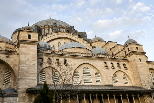 Meczet Sulejmaniye w Stambule, Turcja — Zdjęcie stockowe