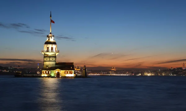 Torre delle fanciulle in Istanbul, Turchia — Foto Stock