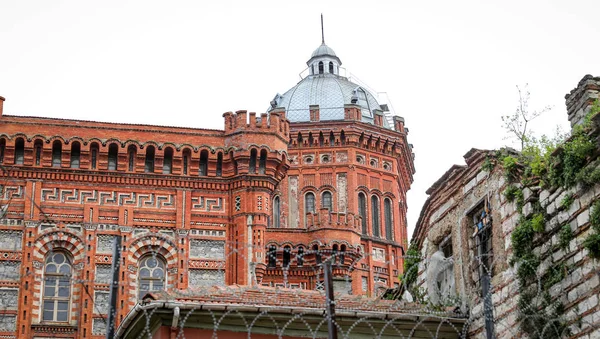 Phanar grekisk ortodoxa College i Istanbul, Turkiet — Stockfoto