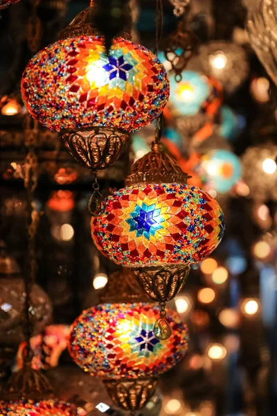 Laterni turchi colorati — Foto Stock