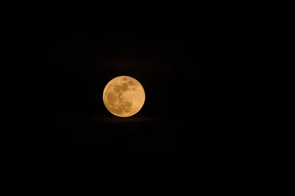 Luna de sangre super azul — Foto de Stock